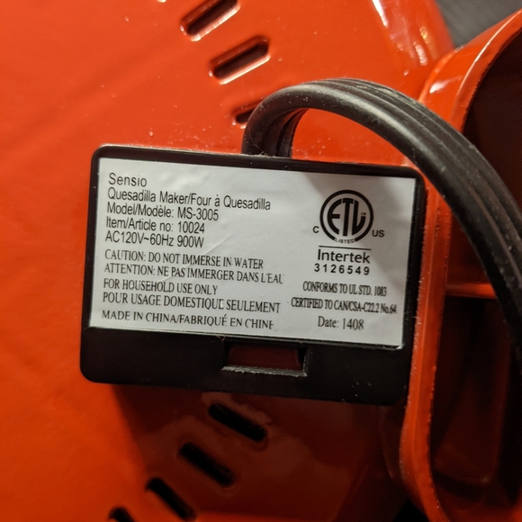 The El Paso Chili Company Quesadilla Maker - Picture 4 of 6